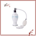 90ml durable porcelain perfume bottle with gasbag spray pump